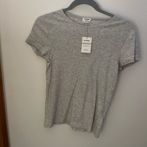 Cotton on ribbed short sleeve tee